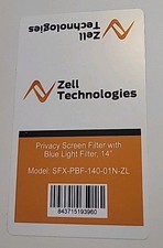 Zell Technologies Privacy Screen Filter 14