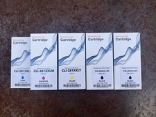 9x NEW CLI-281XXL Ink Cartridges for Canon 1x Cyan,2x Magenta,2x Yellow,4x Black picture