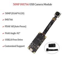 50MP HD 30fps USB Camera Module PDAF Autofocus AF 82° No-distortion Webcam picture