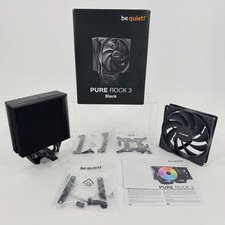 Be Quiet  Pure Rock 3 Black 120mm Rifle CPU Cooler Socket 190W TDP picture