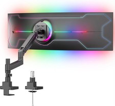 Mount-It Ultrawide Monitor Desk Mount with Pole, Fits 17–49” Screens,XX209 picture