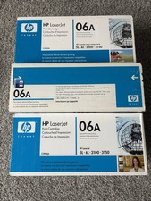 HP 06A C3906A Toner Printer Cartridge Genuine OEM Sealed - Lot of 2 picture