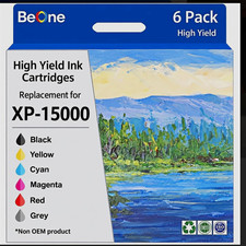 BeOne Compatible High Yield Ink Cartridges for Epson XP-15000 6 Pack Colors picture