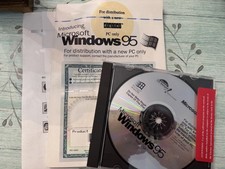 Microsoft Windows 95 with USB Support with Certificate of Authenticity  picture