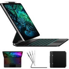 Typecase Edge Keyboard Case iPad Air 13 M3/M2 Pro 12.9 Backlit picture