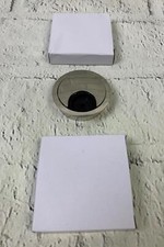 3 Pcs Satin Nickel Metal Cable Grommet Zinc Alloy Desk Table Grommet Cabl picture