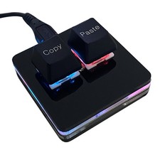 BTXETUEL Copy and Paste 2-Key Keyboard SAYO OSU Keypad Hotswap One Handed Mec... picture