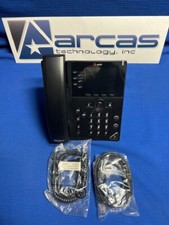 Polycom VVX350 2200-48830-001  Tested Cleaned Very Nice New Cords includes Power picture