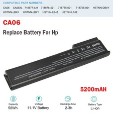 LOT Battery for HP ProBook 640 G1 645 G0 655 650 CA06 CA09 HSTNN-DB4Y 718756-001 picture