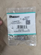 Panduit CJS688TGY Cat6 Shielded Mini-Com Jack ~STSI   picture
