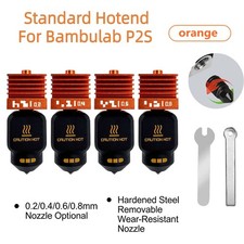 3D Printer for BambuLab P2S Standard Hotend Removable Hardened Steel Nozzle picture