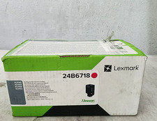 Lexmark 24B6718 Magenta Toner Cartridge Genuine New OeM Sealed Box  picture