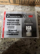 (9) NINE Imation Travan 8gb Mini Cartridge picture
