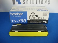 LOT OF 2 NEW SURPLUS GENUINE BROTHER TN-350 BLACK TONER  picture