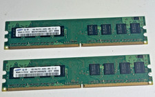 Samsung 2GB (2x1GB) DDR2-800 PC2-6400U Desktop RAM M378T2863QZS-CF7 picture