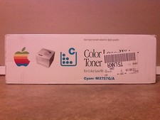 Genuine Apple M3757G/A Cyan Toner Cartridge; LW12-600PS/Color; Sealed Box picture