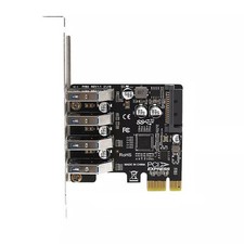 4 Ports PCI-E To USB 3.0 HUB PCI Express Expansion Card Adapter 5Gbps PH64 VL805 picture