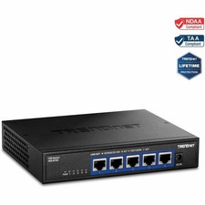 TRENDnet 5-Port 10G Switch, TEG-S750, 5 x 10G RJ-45 Ports, 100Gbps Switching picture