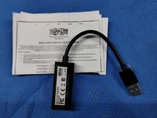 Tripp-Lite - USB 3.0 Gigabit Ethernet ADAPTER - Black - NEW picture