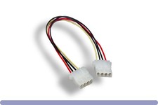 12inch 4 Pin Molex Cable 5.25 inch Female to 5.25 inch Female F-F Power picture