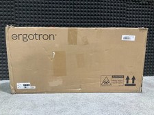 Ergotron WorkFit-S Dual Sit-Stand Desk 33-349-200 ✅❤️️✅❤️️ OPEN BOX ✅❤️️✅❤️️ picture