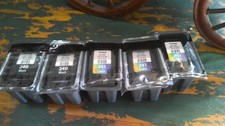 5 VIRGIN EMPTY GENUINE CANON INK CARTRIDGES-3-241 COLOR & 2 240 BLACK picture