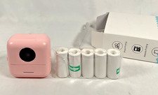 Huijukeji Pink Portable Mini Printer picture