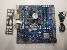 Intel Desktop Board DH77EB wi73770 4GB RAM IO Shield  2x SATA Cables 108 G2U picture