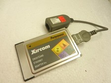 Xircom IIPS PS-CE2-10 LAPTOP PCMCIA Adapter W/ Ethernet Dongle 170-0458-003A picture