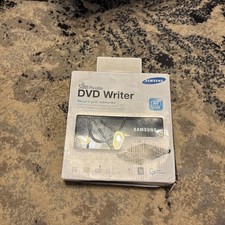 Samsung Slim Portable DVD Writer- SE-308A B/TSBS.  Open Box. CD & Cord Included picture