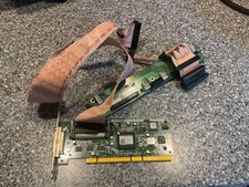 Adaptec 29160LP SCSI Card with additional card picture
