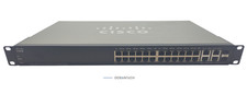 Cisco SG300-28PP SG300-28PP-K9 V03 28-Port Gigabit Managed Switch PoE+ No Ears picture