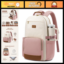 Stylish Waterproof Laptop Backpack for Women, 15.6