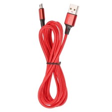Controller Charger Cable,  6Ft USB A to Micro USB Fast Charging Cable, Red picture