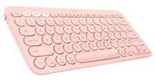 Logitech K380 TKL Wireless Scissor Keyboard for PC Mac, Android, iPad OS - Rose picture