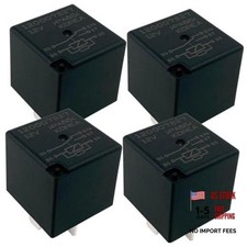 120007827 12V 5-Pin Automotive Multi-Purpose Relay (4-Pack) Compatible with picture