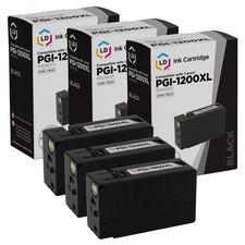 LD 9183B001 PGI-1200XL Black Ink Cartridge 3 Pack for Canon MB2320 MB2020 MB2120 picture