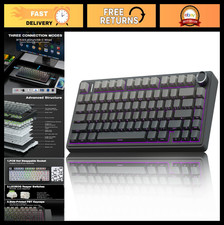 F75 Pro Wireless Mechanical Keyboard, 75% Hot Swappable Custom Keyboard with picture