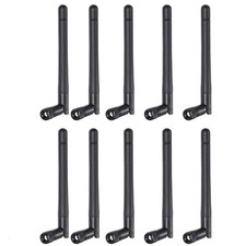 Dual Band WiFi Antenna 2.4GHz 5GHz 3dBi MIMO RP-SMA Male - 10-Pack for Router, I picture