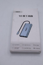 MCY USB C Hub,Laptop Docking Station Dual Monitor Single 8K,2x4K@60Hz,10in1 Type picture