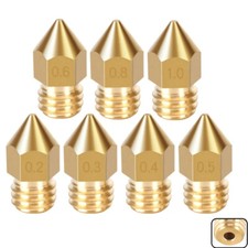 0.2mm - 1.0mm Creality Ender 1.75/3mm 3D Printer Nozzle MK8 Brass Extruder picture