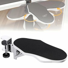 Computer Arm Rest Desk 180 Adjustable Rotating Extender Tray 90 Foldable Elbow picture