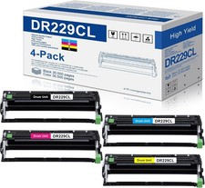 DR229CL Drum Unit 4-Pack Replacement for Brother DR229 TN229 DR-229CL Not Toner picture