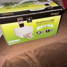 Vupoint Solutions Photo Cube Compact Photo Printer IP-P20-VP New Open Box picture