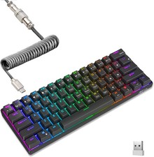Elegant Wireless RGB Mechanical Keyboard RK61 - Lightweight 60% Compact Design picture