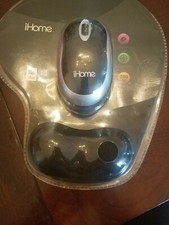 i-Home- Black Optical Wired Mouse and Gel Pad Combo Set- IH-BLM200B PC/Mac  picture