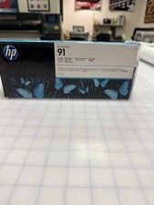 HP DesignJet 91 Photo Black Inkjet Cartridge 775ml Genuine C9465A picture
