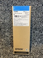Genuine Epson Cyan Ink Cartridge T55K2 Date: December 2027 picture