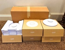Lot of 5 Ubiquiti Networks UniFi UAP-AC-PRO Access Point White PoE 1300Mbps picture
