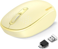 Compact Ambidextrous Bluetooth and 2.4Ghz Wireless Silent Mouse picture
